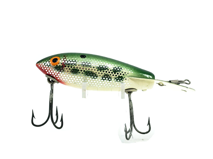 Bomber Wooden 600 Series Lure 683 Metascale Green Back Shad Color