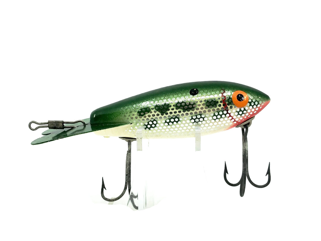 Bomber Wooden 600 Series Lure 683 Metascale Green Back Shad Color