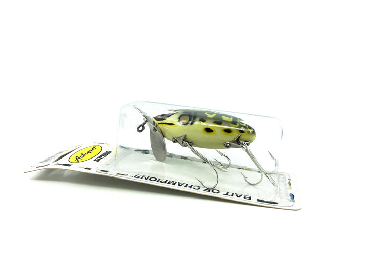 Arbogast Jitterbug 5/8oz, Bull Frog Color on Card