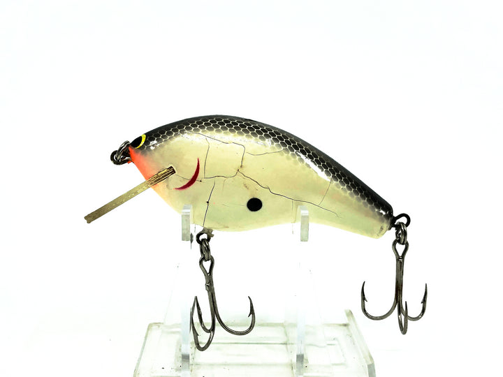 Bagley Balsa BB3 BB3-04 Black on White Shad Color