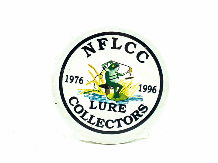 NFLCC Lure Collectors 1976-1996 Club Logo Button / Pin