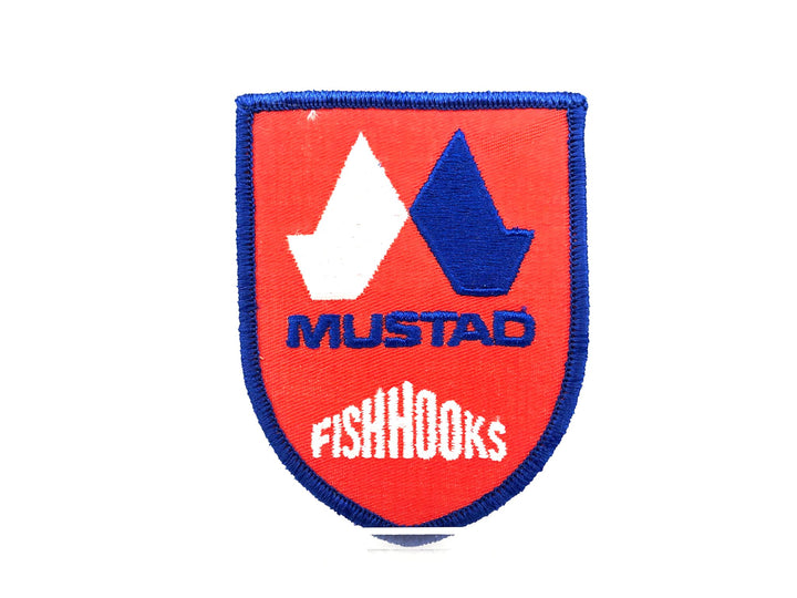 Mustad Fishhooks Vintage Fishing Patch