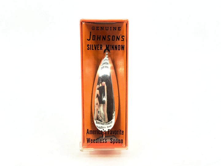 Johnson's Silver Minnow No. 11201, Silver Minnow Color in Box