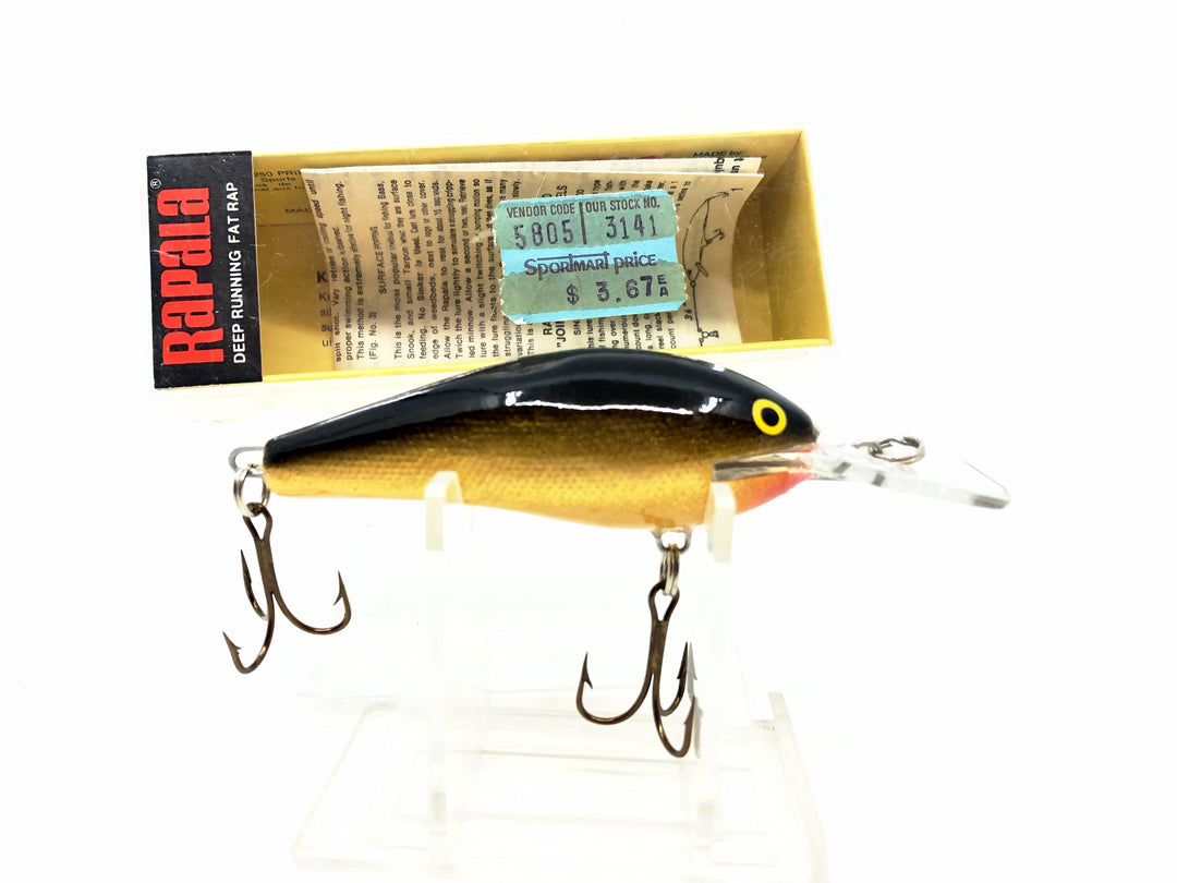 Rapala Fat Rap FR-7 G Gold Color w/Box