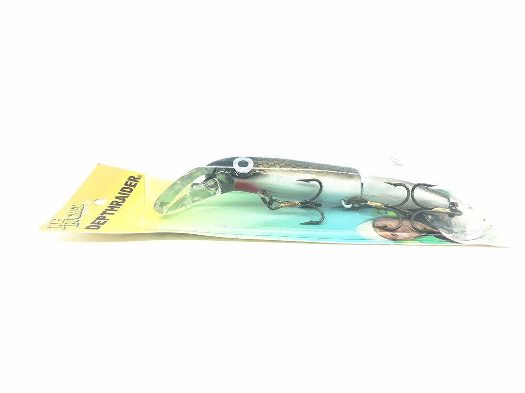 Joe Bucher Tackle Co. Buchertail Jointed Baby Depth Raider 6", Sucker Color New on Card