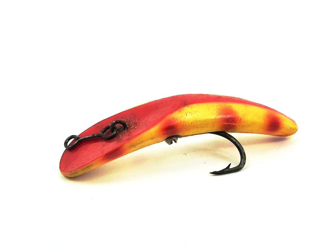 Wright & McGill Claw Lure, Yellow/Red Spots Color