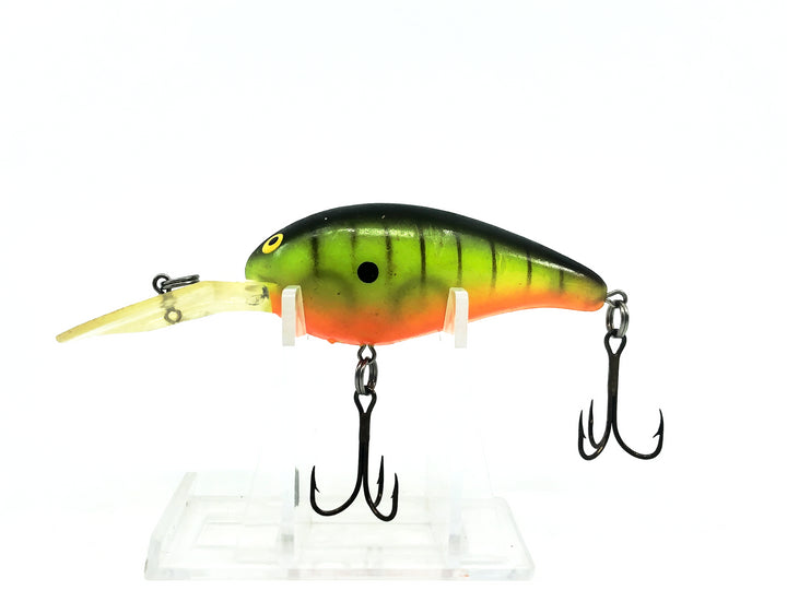 Bill Norman Deep Little N, Chartreuse/Black Ribs/Orange Belly Color