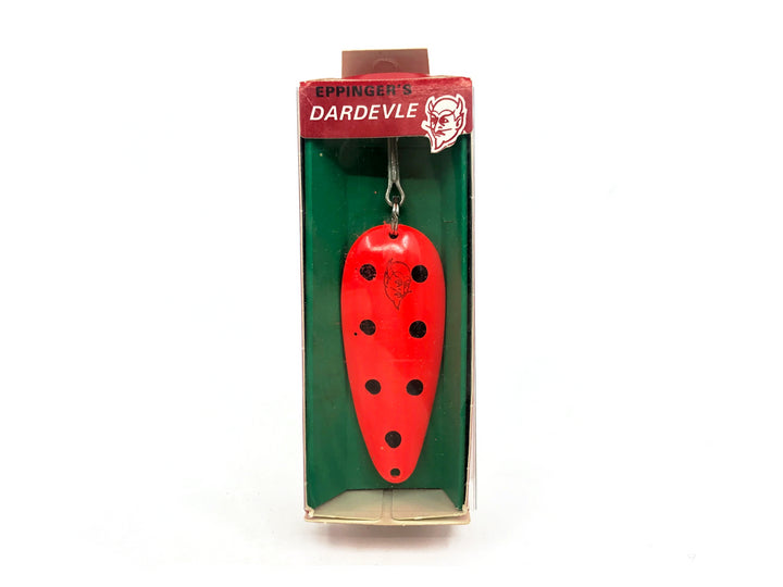 Eppinger Dardevle #100 Spoon, #20 Orange Potato Bug Color with Box