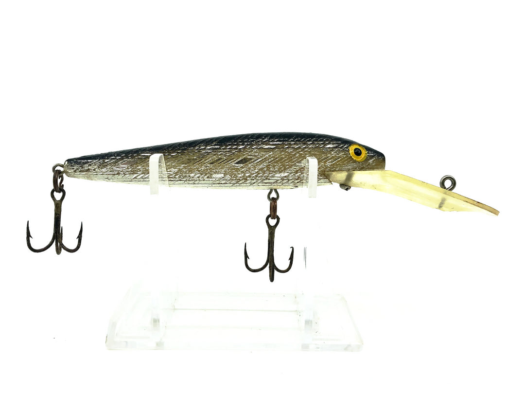 Rebel Spoonbill Minnow D10S, #01 Silver/Black Back Color