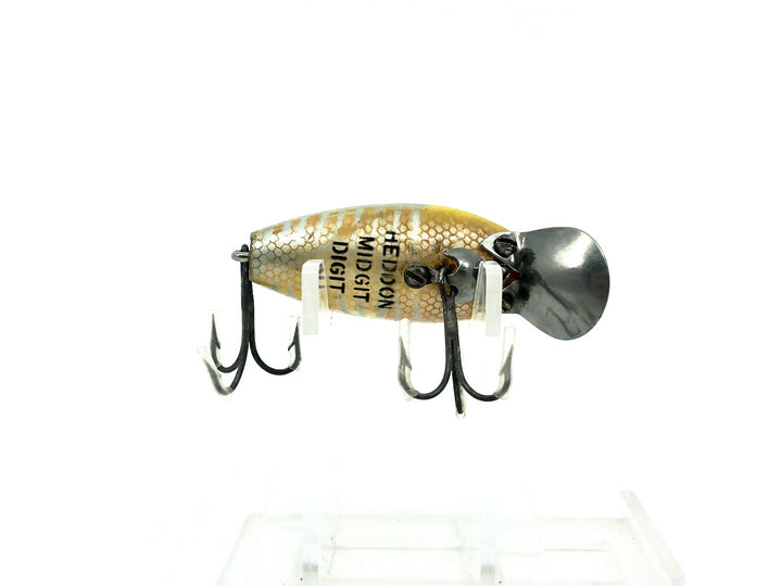 Heddon Midgit Digit River Runt Spook 9020, XRY Yellow Shore Minnow Color