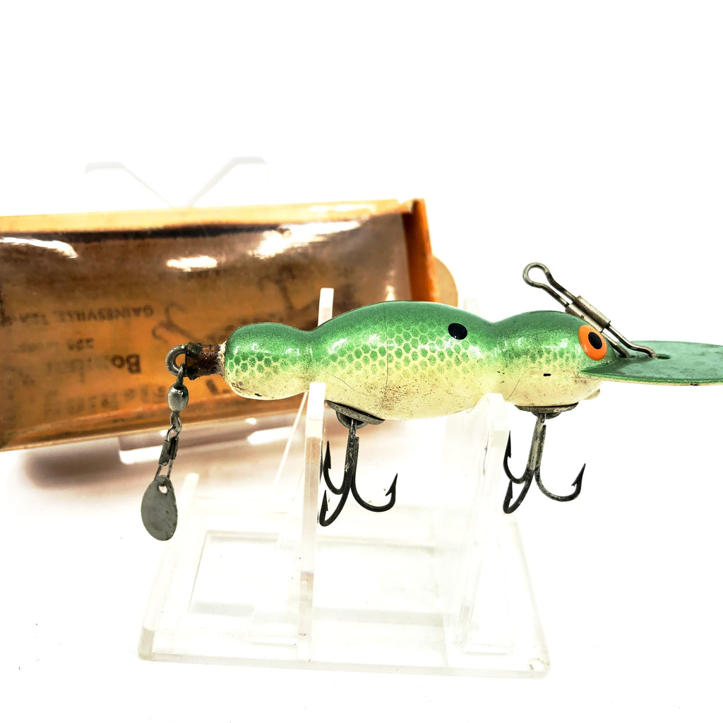Bomber Wooden Water Dog 1500, #43 Green Shad Color with Box – My Bait Shop,  LLC