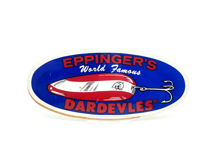 Eppinger's World Famous Dardevles Sticker