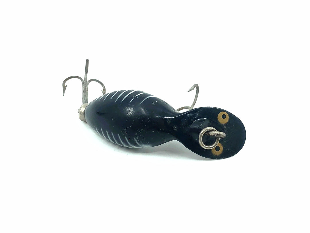 Heddon Tadpolly Tiny Tad, XBW Black Shore Minnow Color