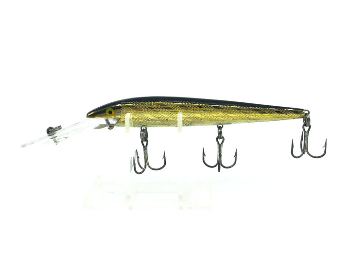 Rebel Spoonbill Minnow, #02 Gold/Black Color