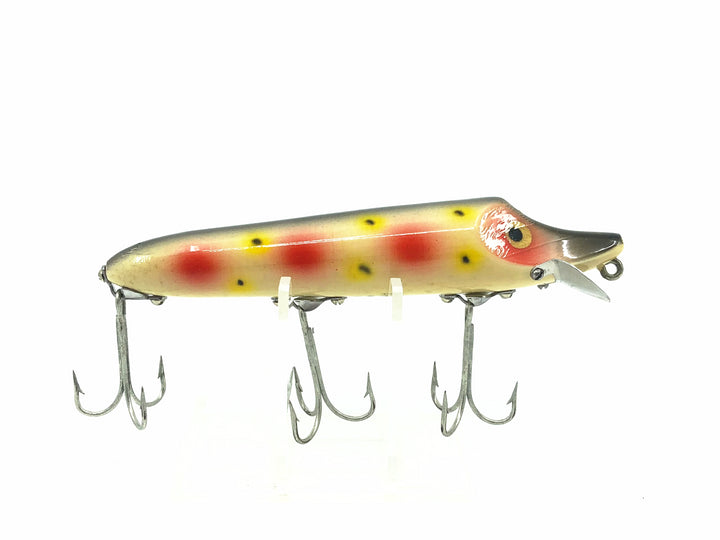 Original Heddon Wood Vamp 7500, S Strawberry Color - Tough Color!