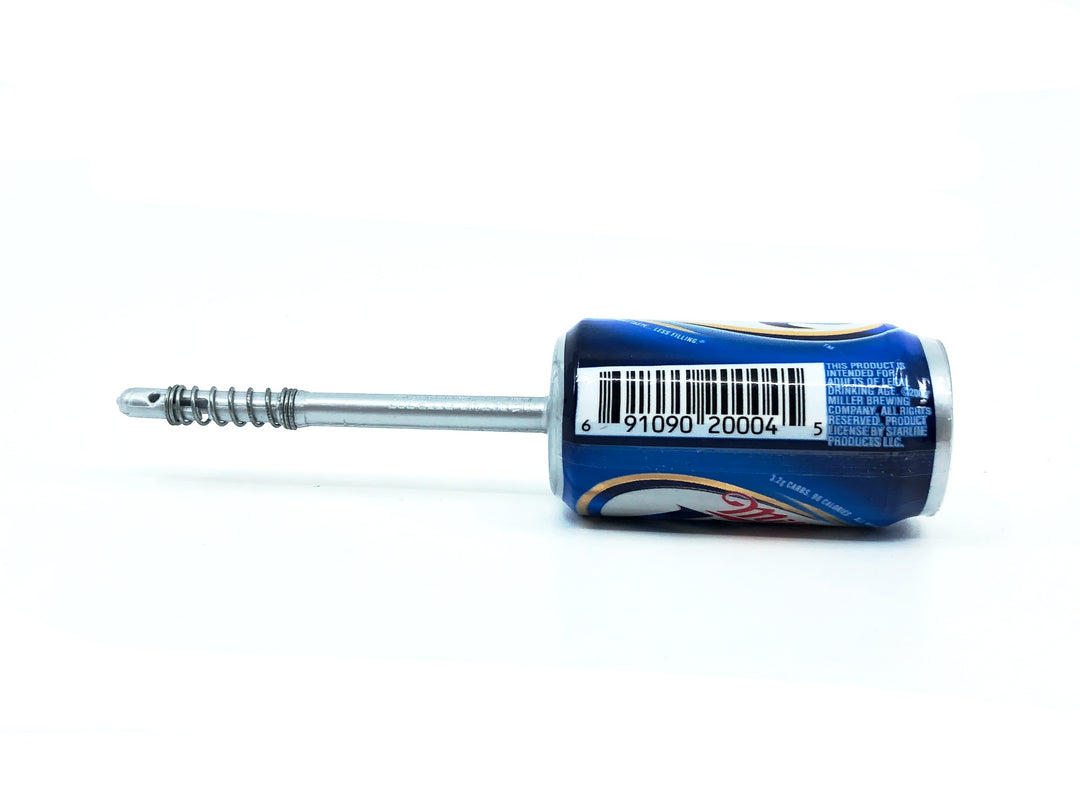 Miller Lite Beer Can Fishing Bobber