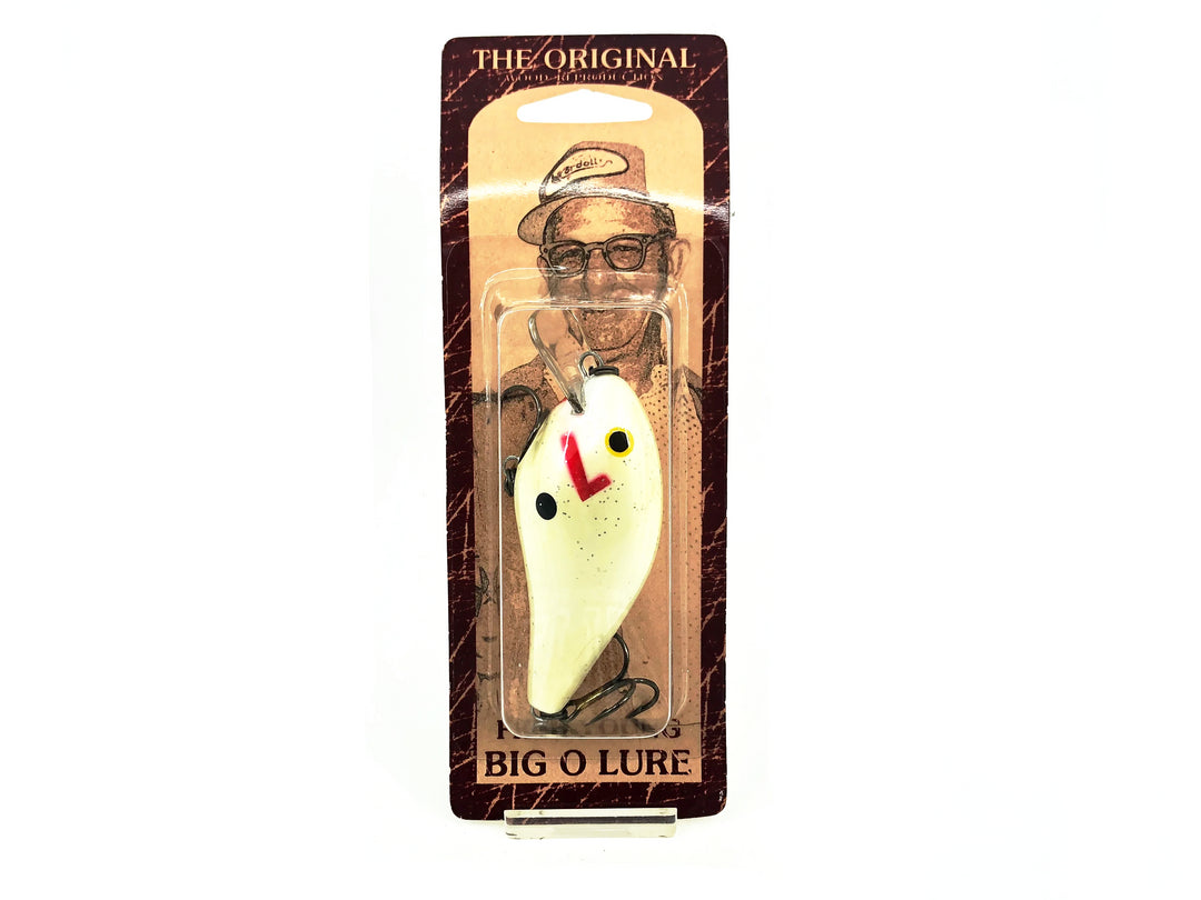 Cotton Cordell Fred Young Original Big O Wooden Lure Ghost Shad Color on Card