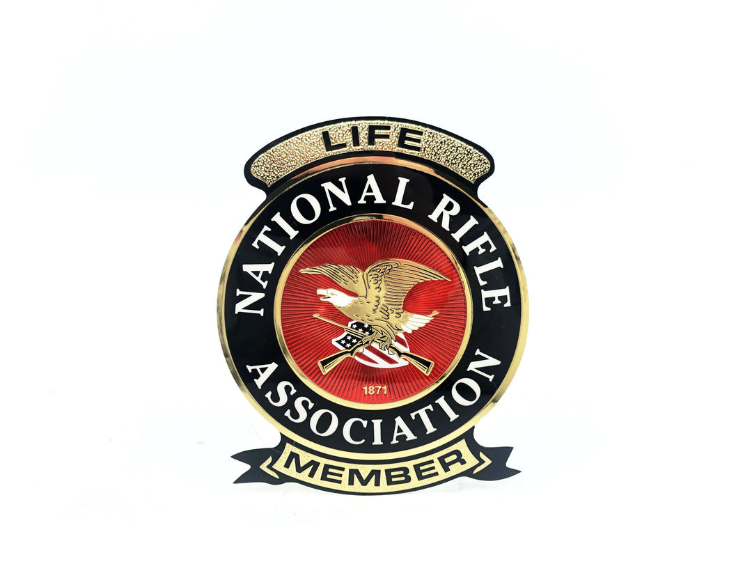 Vintage Life Member 1971 NRA Sticker