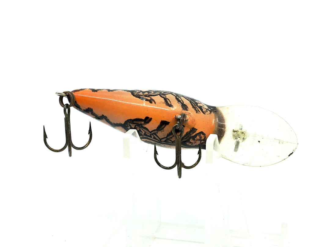 Bomber Model A 6A, XC4 Dark Brown Crawdad/Orange Belly Color