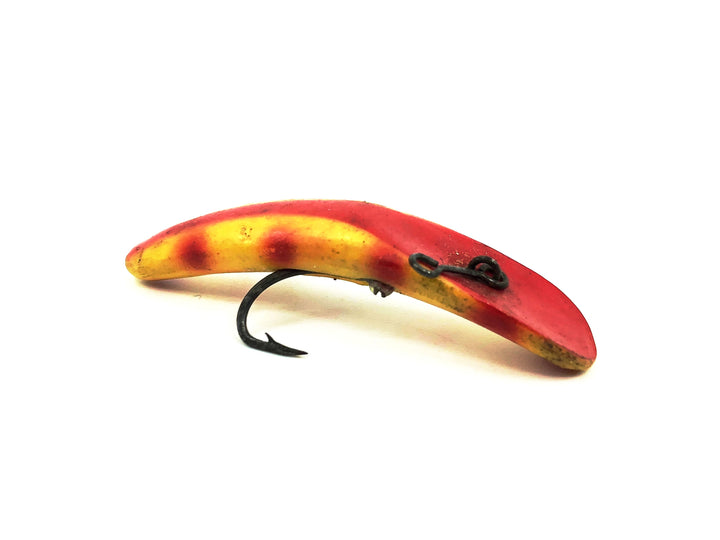 Wright & McGill Claw Lure, Yellow/Red Spots Color