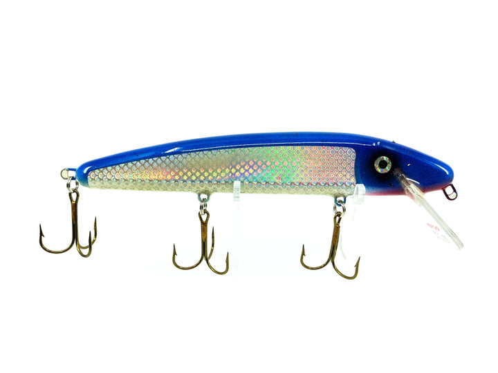 Slammer 7" Prism Minnow Lure, Prism Blue