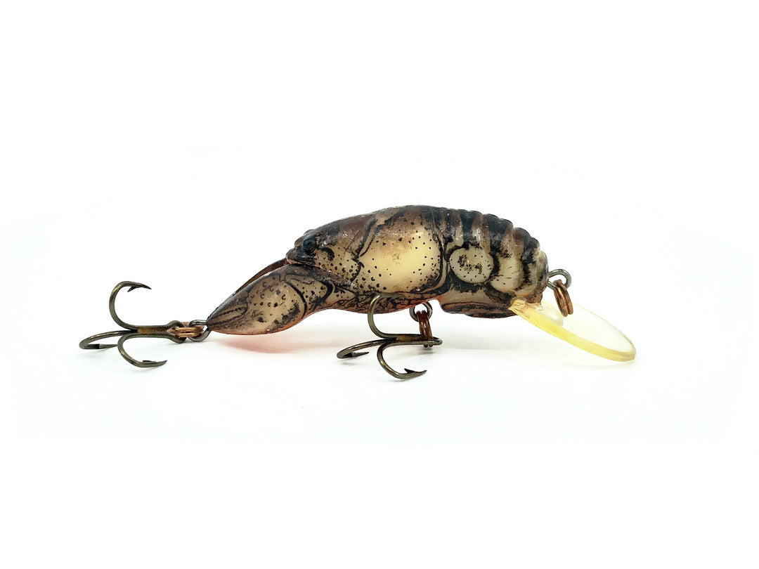 Rebel F76 Wee-Crawfish Floater, Ditch Brown Crawfish Color