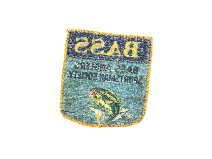 BASS Bass Angler Sportsman Society Vintage Fishing Patch