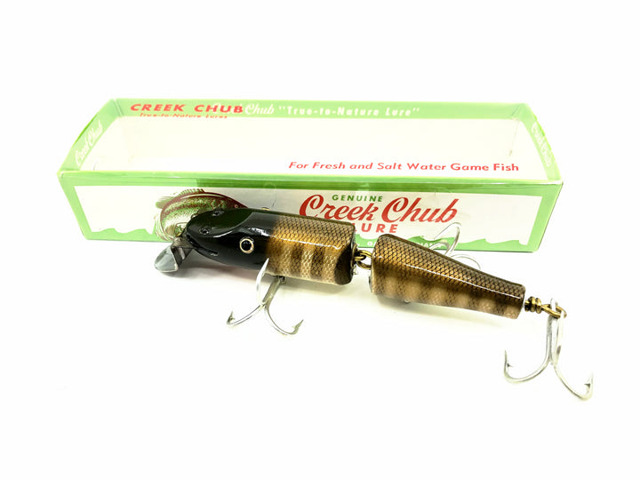 Creek Chub Jointed Snook Pikie 5500, Pikie Scale Color 5500W with Box