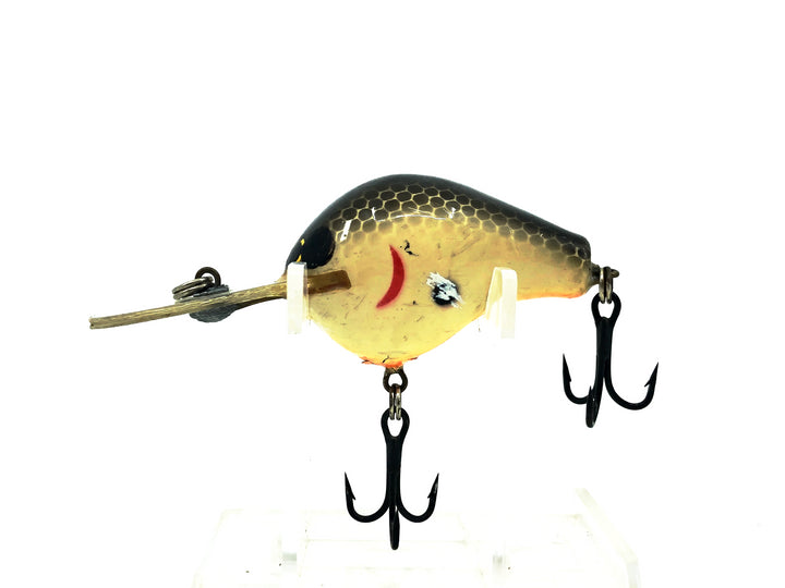 Bagley Diving B1 DB1-04, #04 Black on White Shad Color