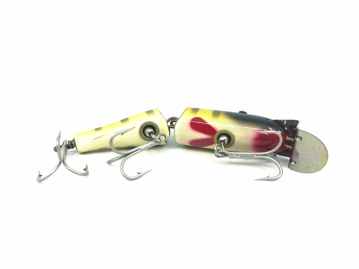 Creek Chub Jointed Snook Pikie 5500, Perch Scale Color 5501W