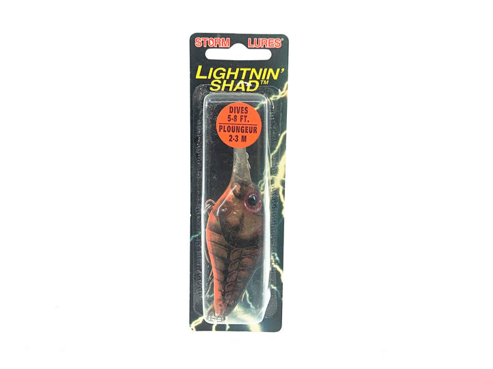 Storm Deep Lightnin' Shad DAL226, Brown Craw Color on Card