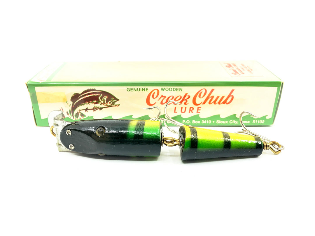 Creek Chub Jointed Snook Pikie 5500, Perch Color 5500W with Box