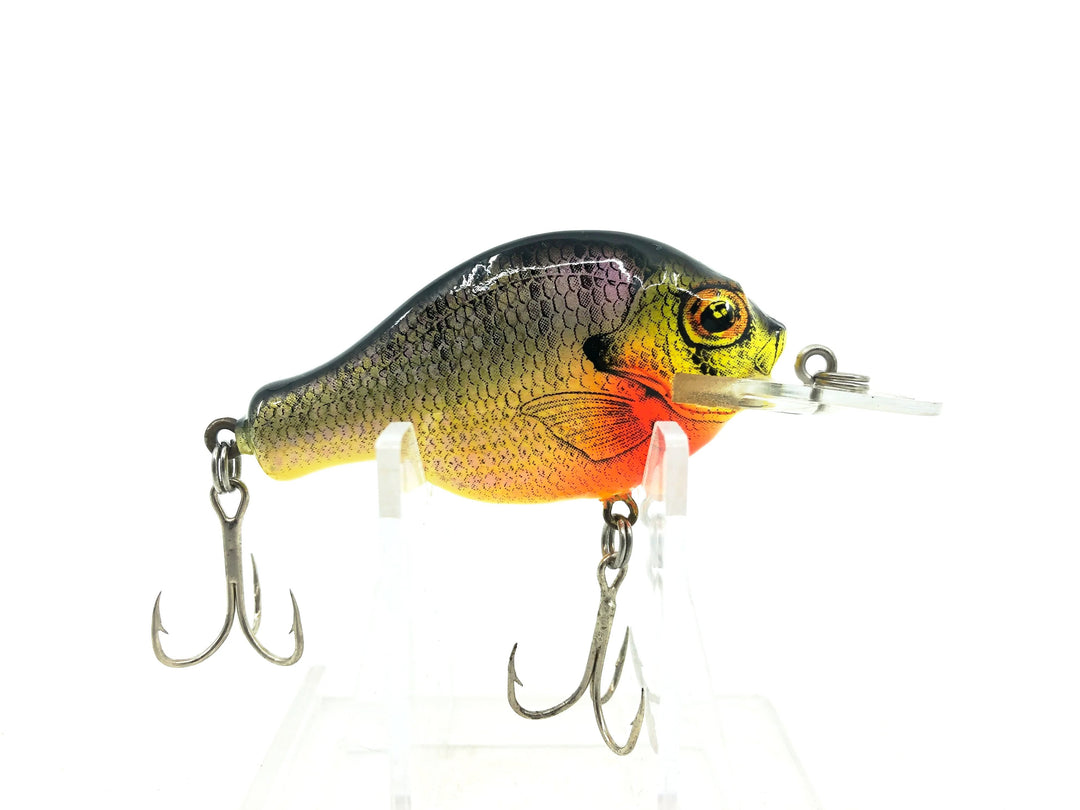 Bagley Small Fry 3SF1, BR9 Bream on Chartreuse Color