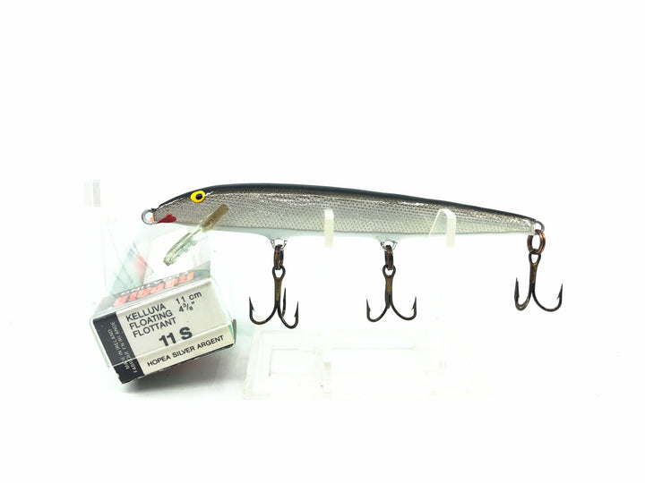 Rapala Original Floating F11, S Silver Color w/Box