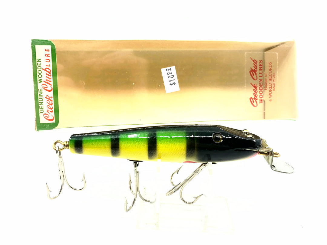 Creek Chub Snook Pikie 3400, Perch Color 3400W with Box