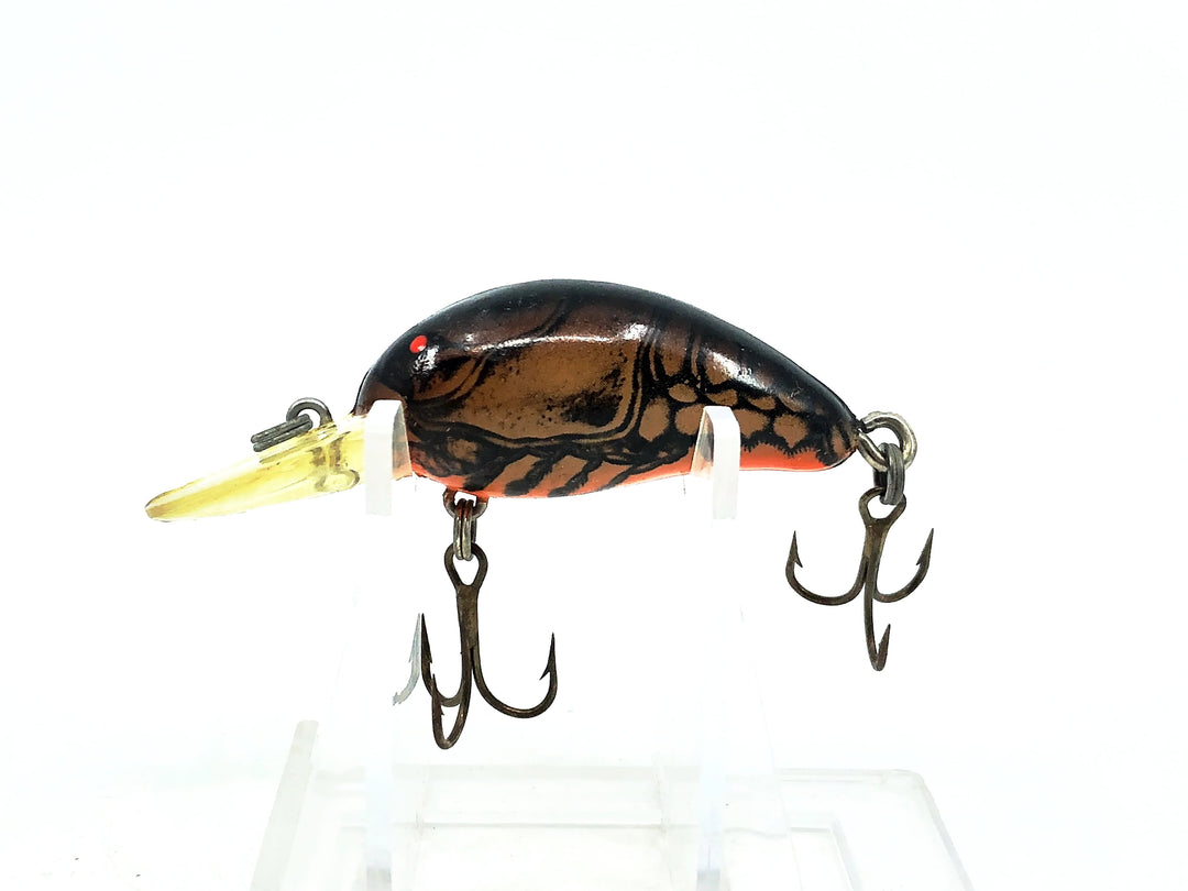 Bomber Model A 5A, XC4 Dark Brown Craw Orange Belly Color