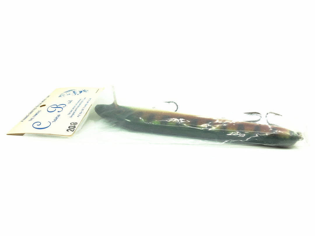 Crane 208 Musky Lure, Green Perch Color New in Bag