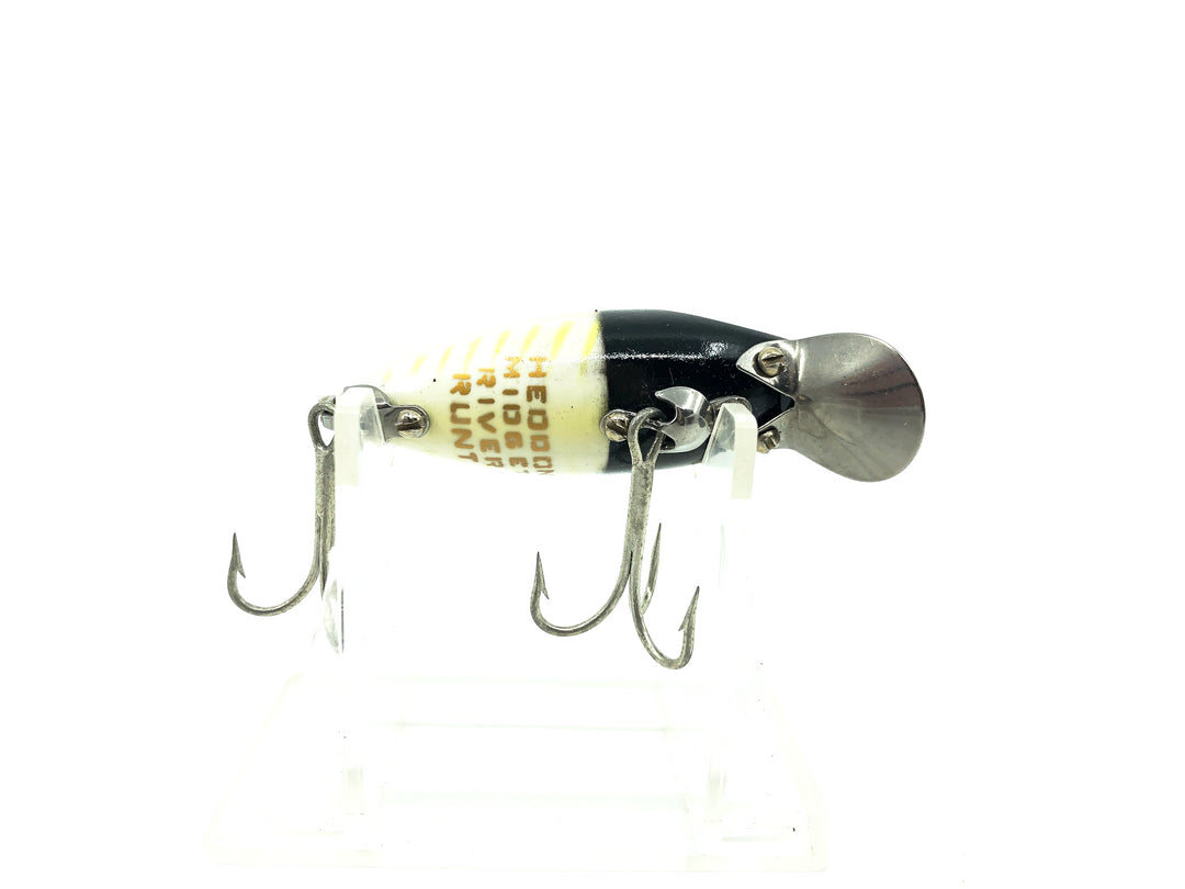 Heddon Midget River Runt Spook 9010 SR-XBY Spook Ray, Black & Yellow Color