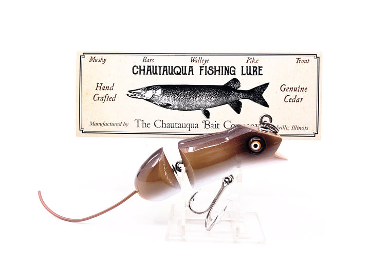 Chautauqua Magnum Jointed Swimming Mouse, Field Mouse Color