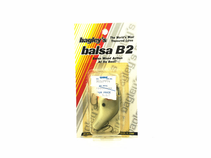 Bagley Balsa B2 BB2-TS Tennessee Shad Color New on Card Old Stock Florida Bait