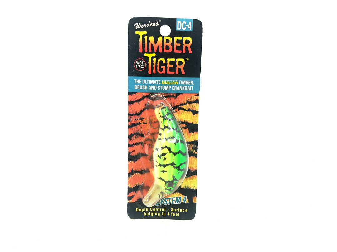 Timber Tiger Deflector DC-4, #214 Worden's Fire Tiger Color on Card