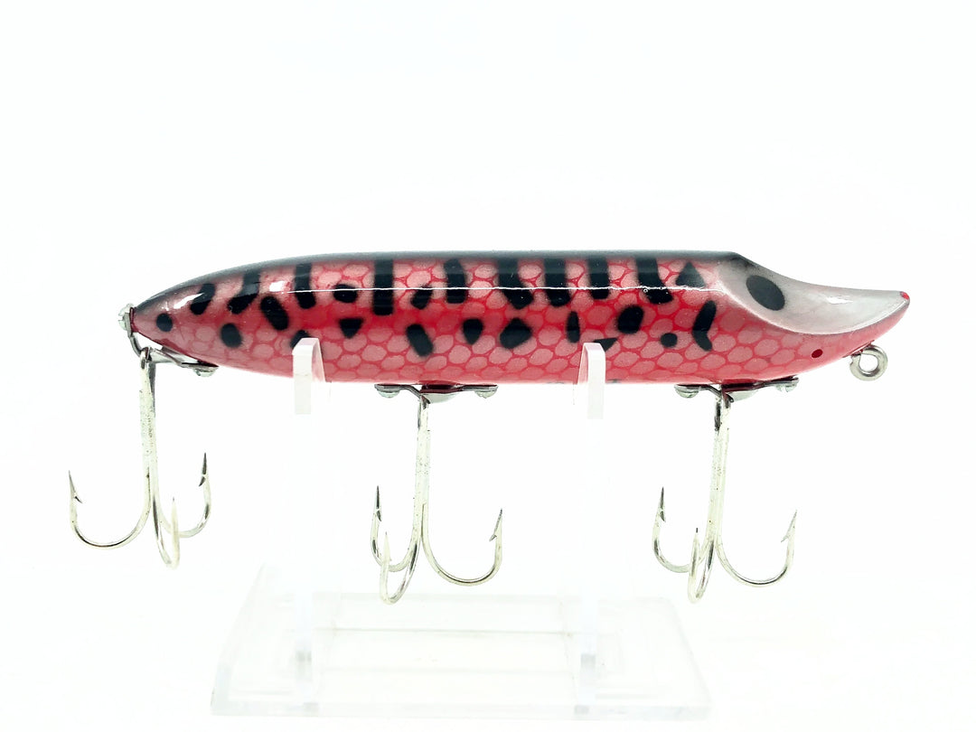 Heddon No-Lip Vamp Spook RRGY-Red/Gold/Black Coach Dog Color