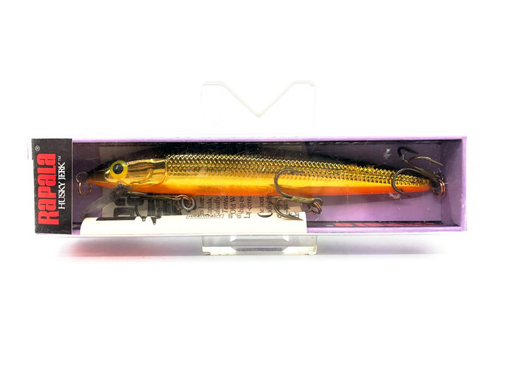 Rapala Husky Jerk HJ-12, G Gold Color with Box