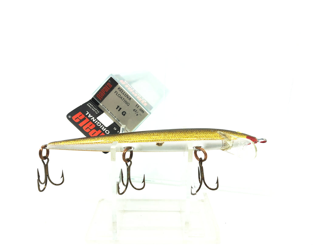 Rapala Original Floating F11 G Gold Color w/Box