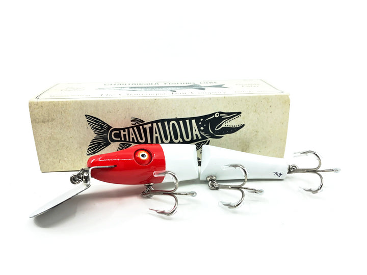 Chautauqua Jointed Creek Chub, Classic Red & White Color