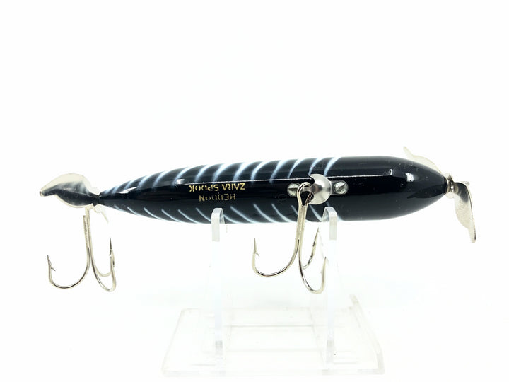 Heddon Wounded Zara Spook, XBW Black Shore Minnow Color