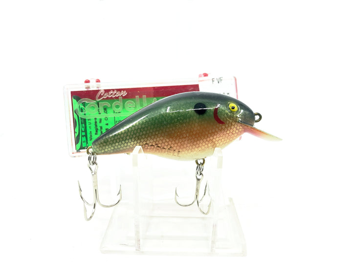 Cotton Cordell 8000 Big-O, #63 8063 Green Sunfish Color w/Box