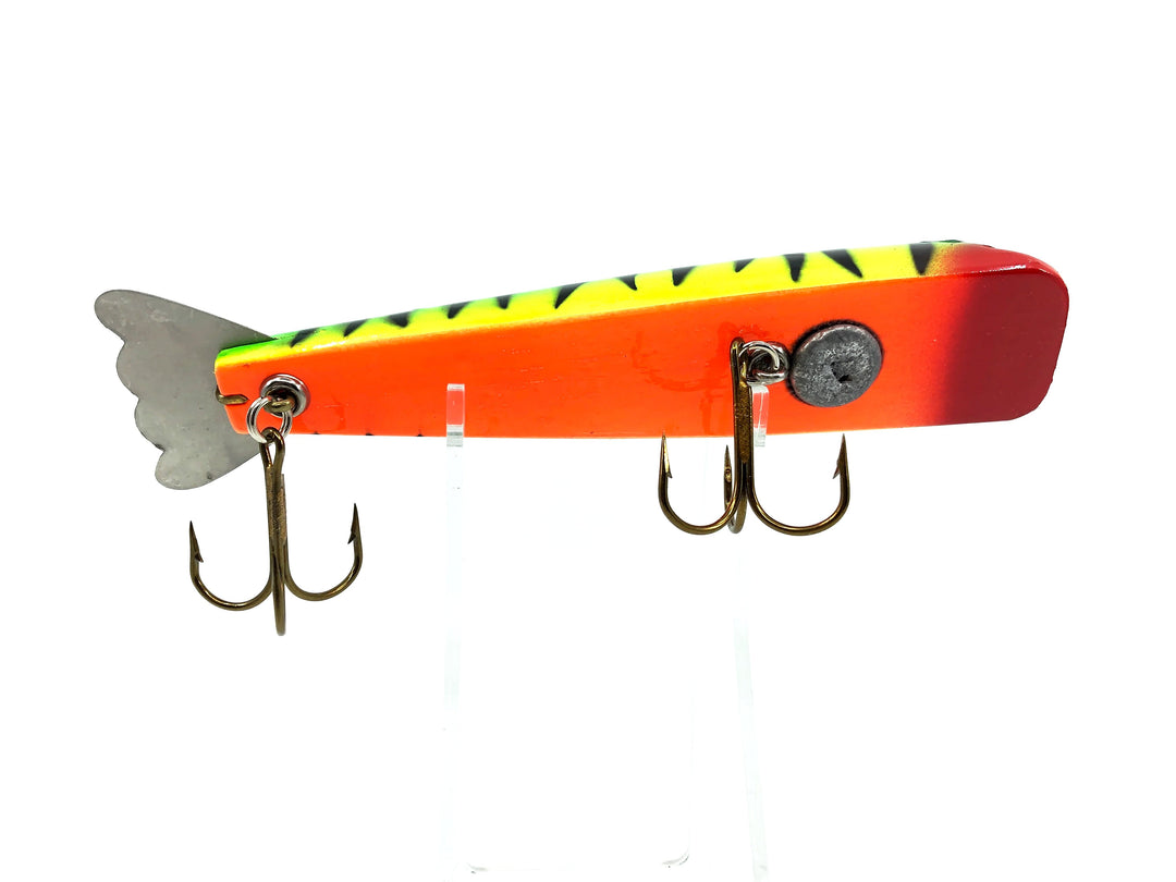 Bobbie 6 1/2" Weighted Jerk Bait, Firetiger Color