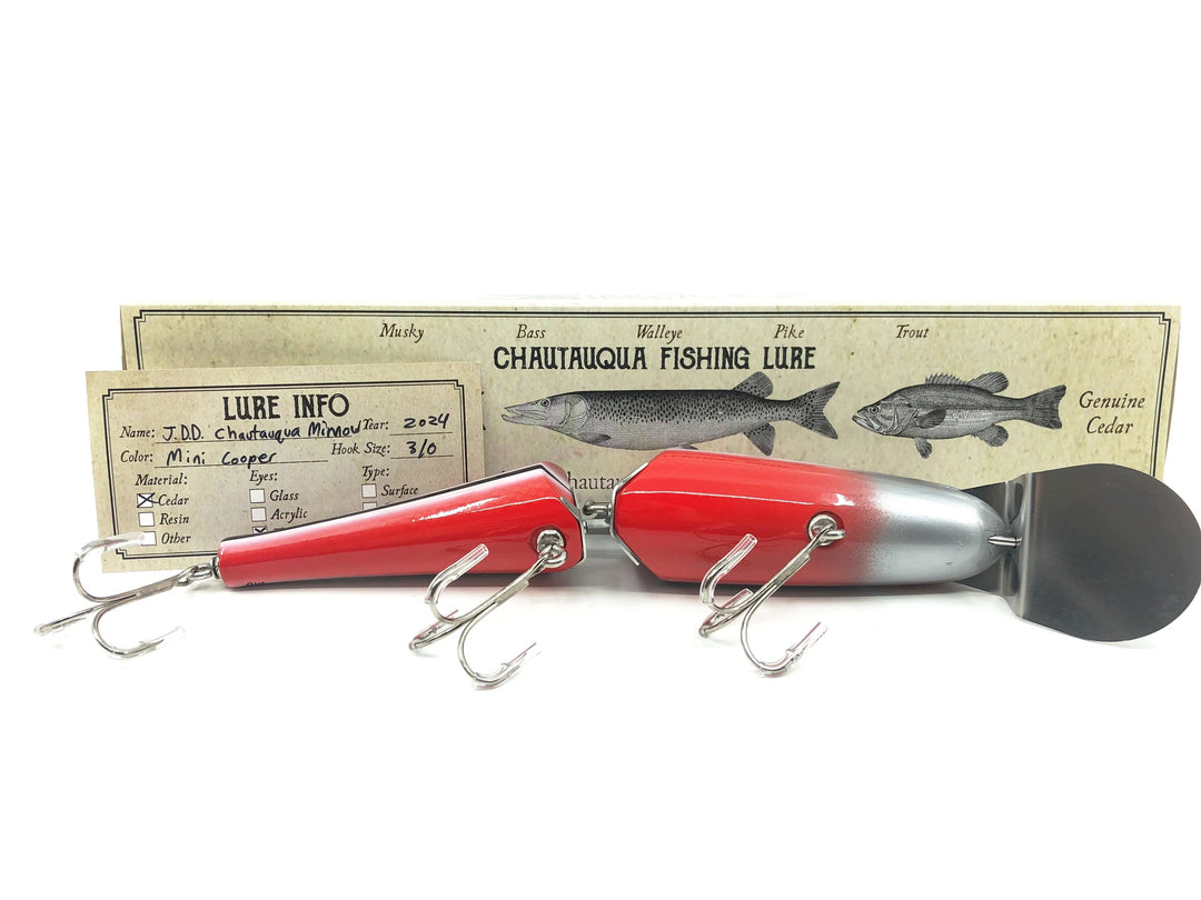 Jointed Chautauqua 8" Minnow Deep Diver, Mini Copper Color