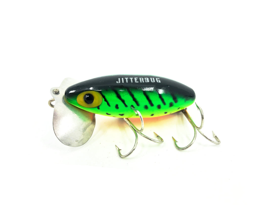 Arbogast Jitterbug 5/8oz, #115 Firetiger Color on Card